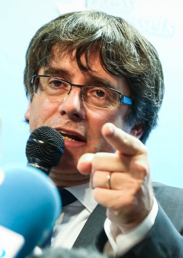 BREAKING: Catalonia leader Puigdemont ‘hands himself in to Belgian police’