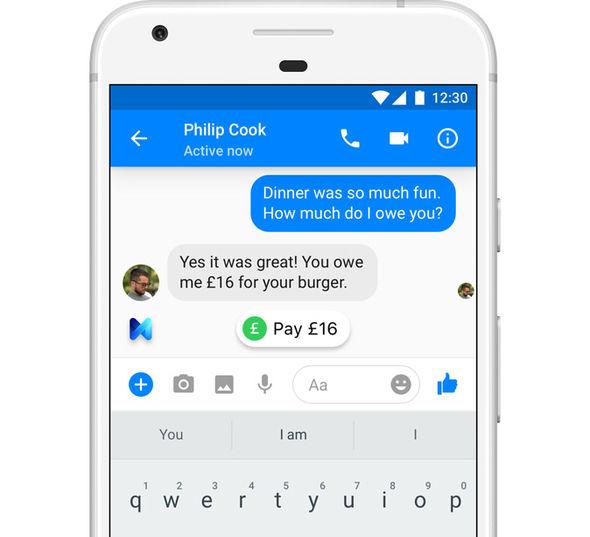 Facebook Messenger beats Apple and WhatsApp with this clever new payment feature