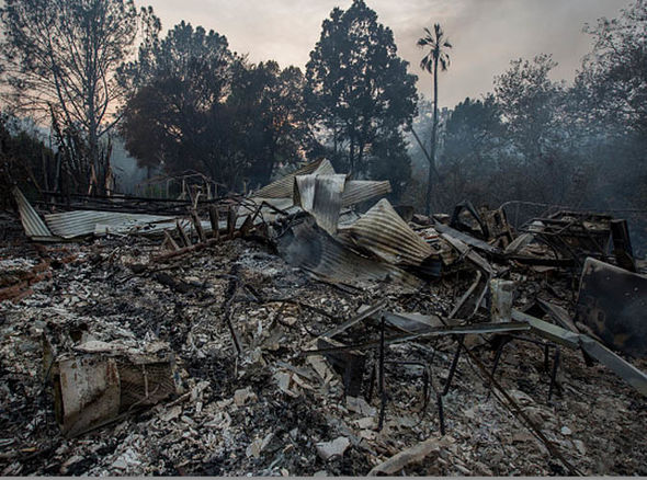 California wildfire is ‘bigger than New York City’ and now fifth largest in state history
