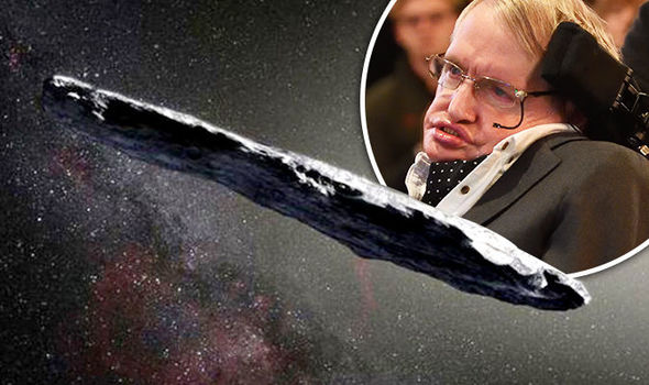 Stephen Hawking confirms this 200,000mph cigar-object in space may be alien spacecraft