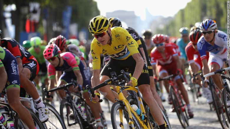 Chris Froome: Tour de France champion failed a drug test