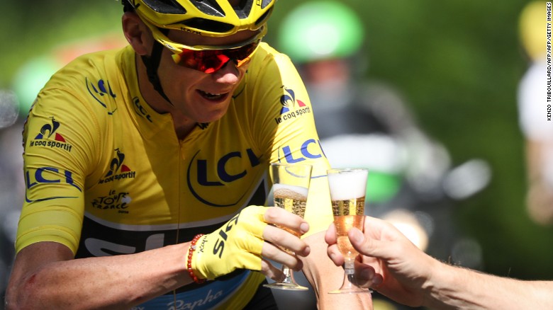 Chris Froome: Tour de France champion failed a drug test
