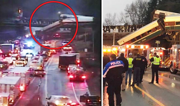 Washington train crash: At least 3 dead as Amtrak train derails and plummets off bridge