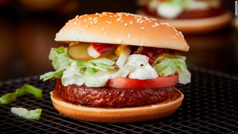 McDonalds to start selling the McVegan burger