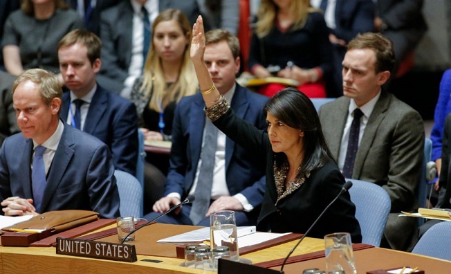 UN Security Council slams U.S. recognition of Jerusalem