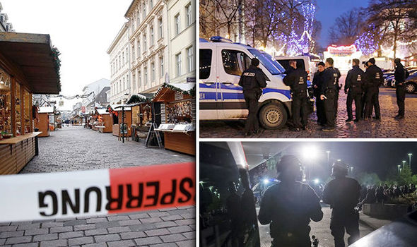 Christmas market TERROR: German police called to BOMB in Potsdam – near Berlin