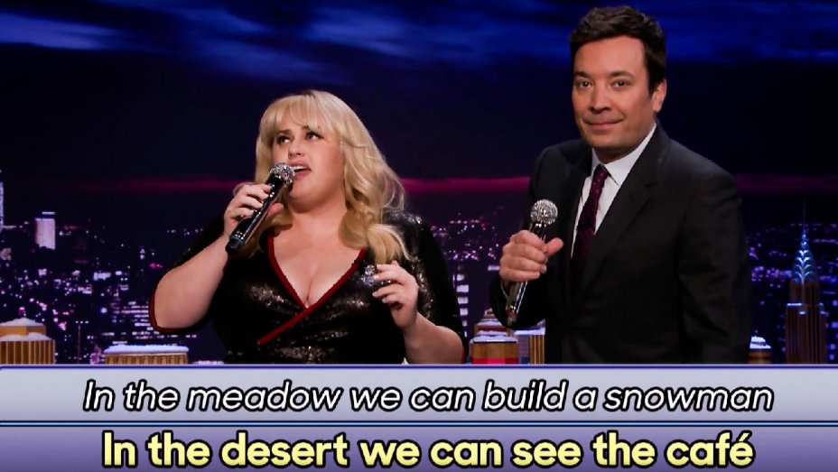 Rebel Wilson, Jimmy Fallon Sing Holiday Tunes With Google Translate