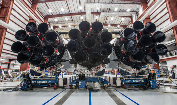 REVEALED: Elon Musk releases photos of new space rocket set to launch in WEEKS