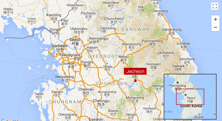 South Korea fire: 29 killed as flames rip through Jecheon building