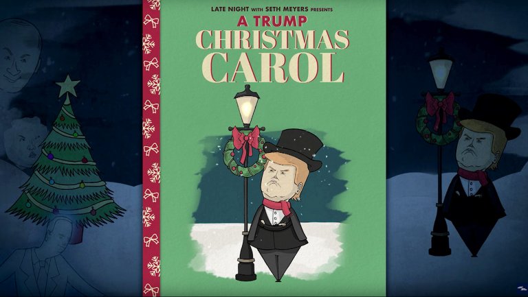 Seth Meyers, Jimmy Fallon Tell Trump Christmas Tales