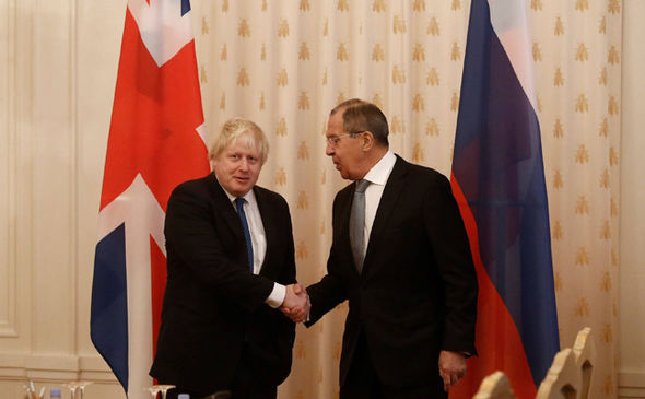 Boris Johnson in Russia: UK-Russo relations at a low level Lavrov warns Britain