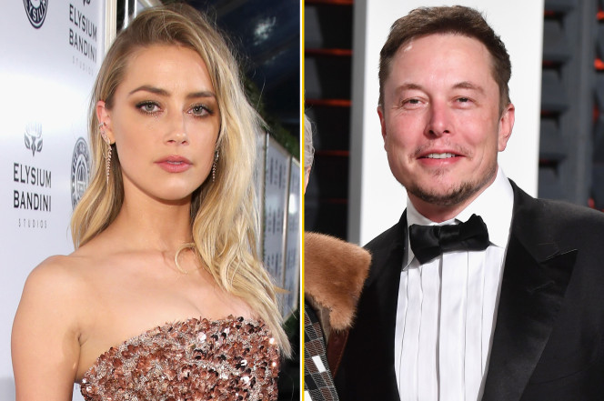 Elon Musk and Amber Heard spotted together — again