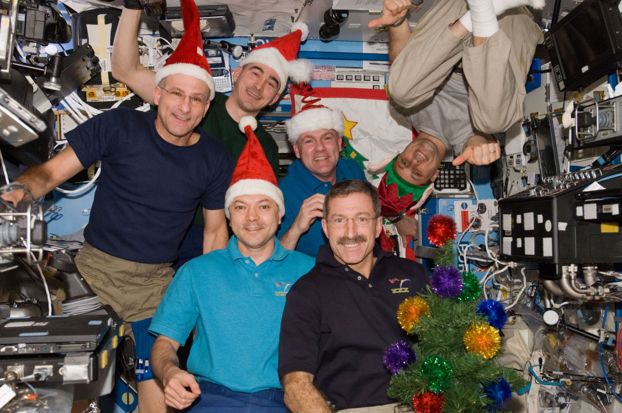 Christmas at the Space Station: Astronauts Celebrate with New Tree, Gifts from Earth