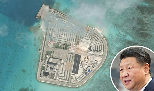 China build nuclear power plant on artificial island to conquer disputed South China Sea