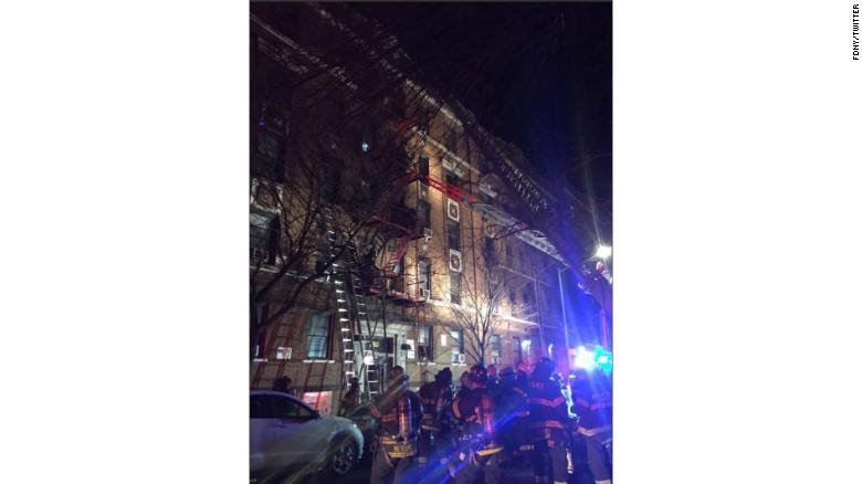 Worst NYC fire in 25 years kills at least 12, injures 4 people