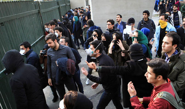 Iran protests reach THIRD day as demonstrators SHOT by police - 2 dead in unjust attack