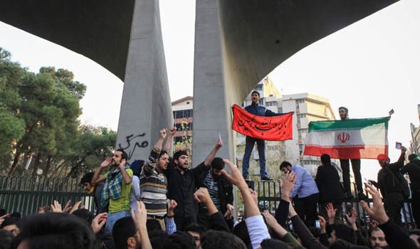 Iran protests reach THIRD day as demonstrators SHOT by police - 2 dead in unjust attack