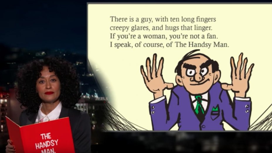 Tracee Ellis Ross Shares Childrens Book The Handsy Man to Teach About Sexual Harassment