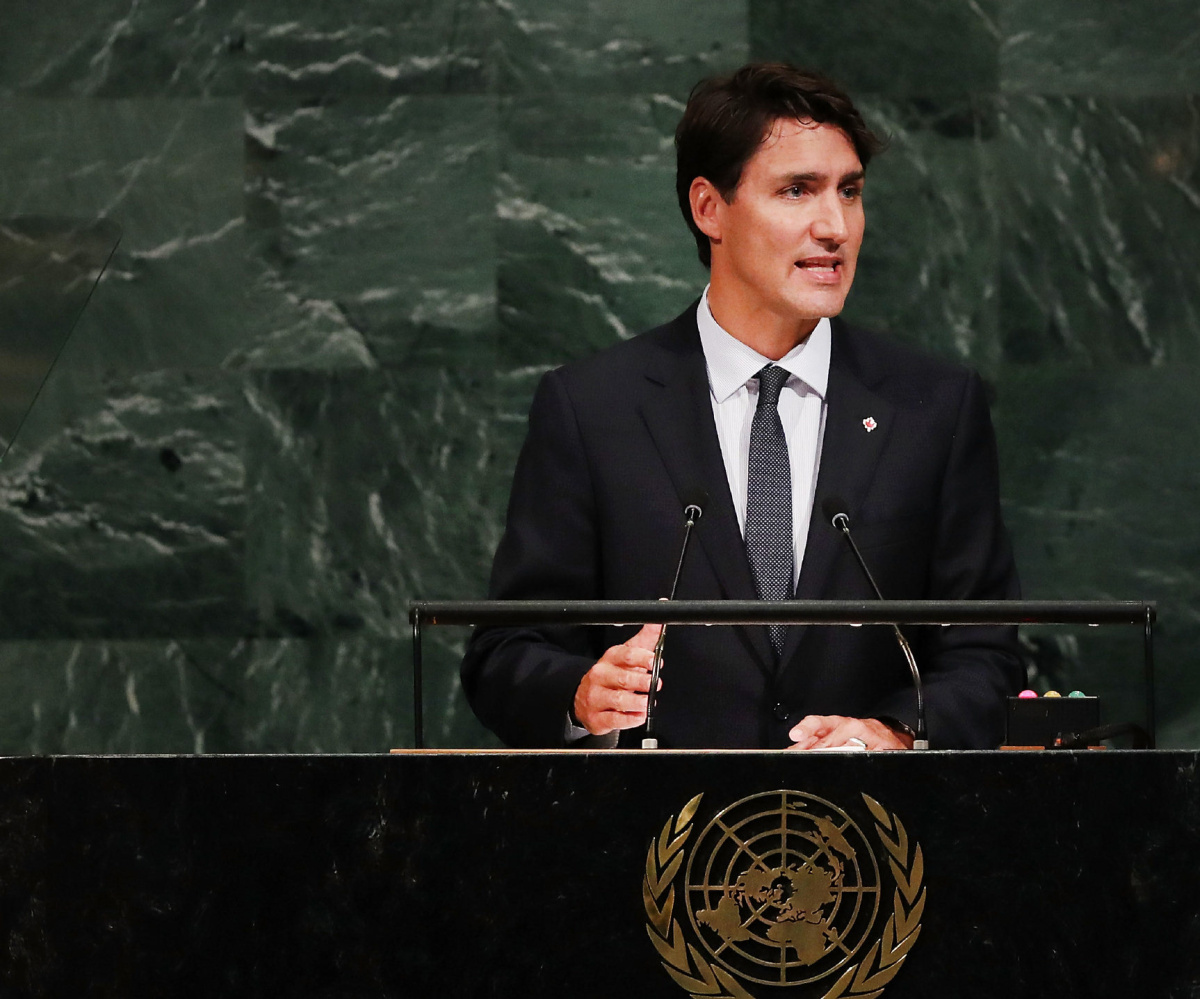 Canada struggles to improve conditions for Indigenous People, Trudeau says at the UN
