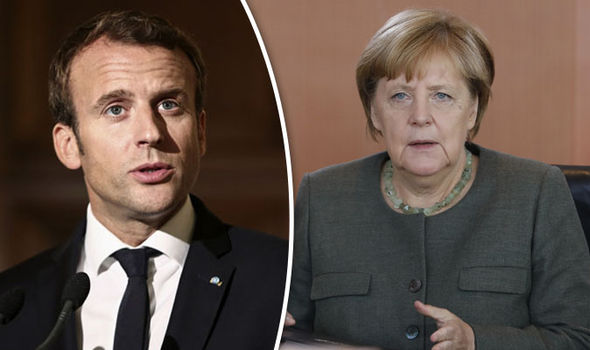 Up yours Barnier! Theresa May to IGNORE ‘French bully’ and do Brexit deal with Merkel