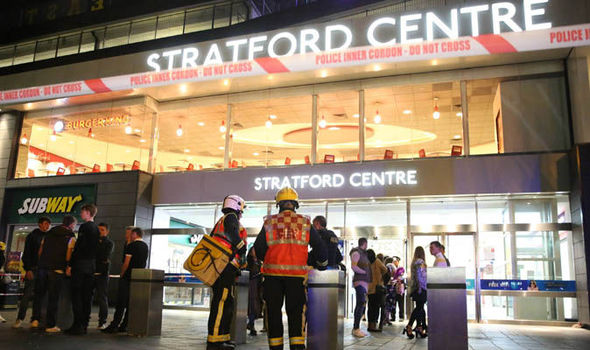 Westfield shopping centre acid attack: Six injured in east London, police at the scene