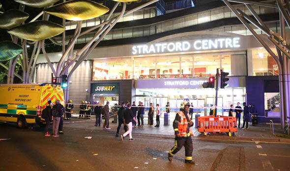 Westfield shopping centre acid attack: Six injured in east London, police at the scene