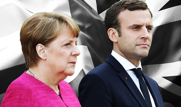 BREXIT SABOTAGE: Macron and Merkel to unleash plot to tie UK to Brussels FOREVER