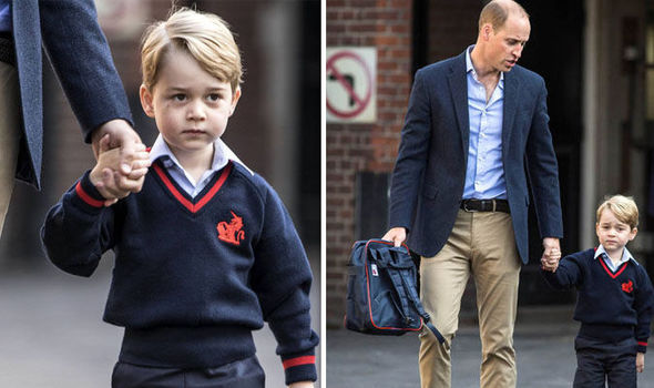 Prince George is already fed up of school and does NOT want to go, Prince William reveals