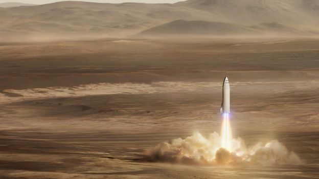 Elon Musk: Rockets will fly people from city to city in minutes