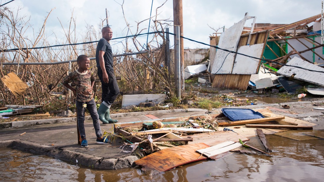 Photos: Hurricane Irma tears through Caribbean