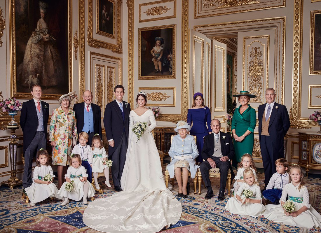 See All 4 Dazzling New Portraits from Princess Eugenies Royal Wedding in Exquisite Detail