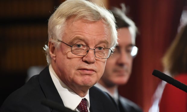 David Davis calls on ministers to rebel against Brexit deal
