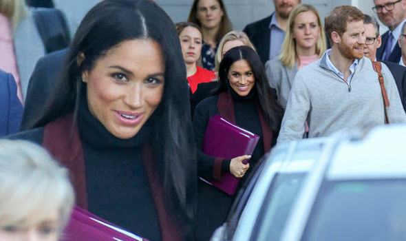 Meghan Markle and Harry in pictures: Meghan beams as she arrives in Australia for tour
