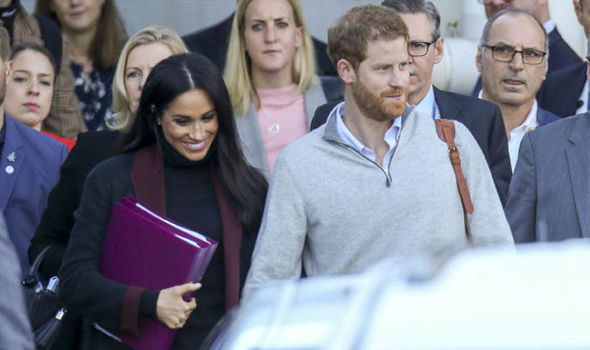 Meghan Markle and Harry in pictures: Meghan beams as she arrives in Australia for tour
