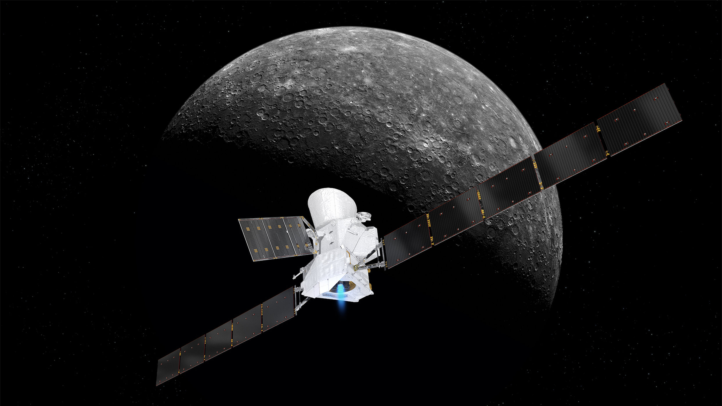 BepiColombo Spacecraft Launch on 7-Year Trek to Mercury for Europe and Japan