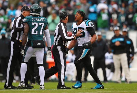 Eric Reid separated from Malcolm Jenkins in pre-game confrontation