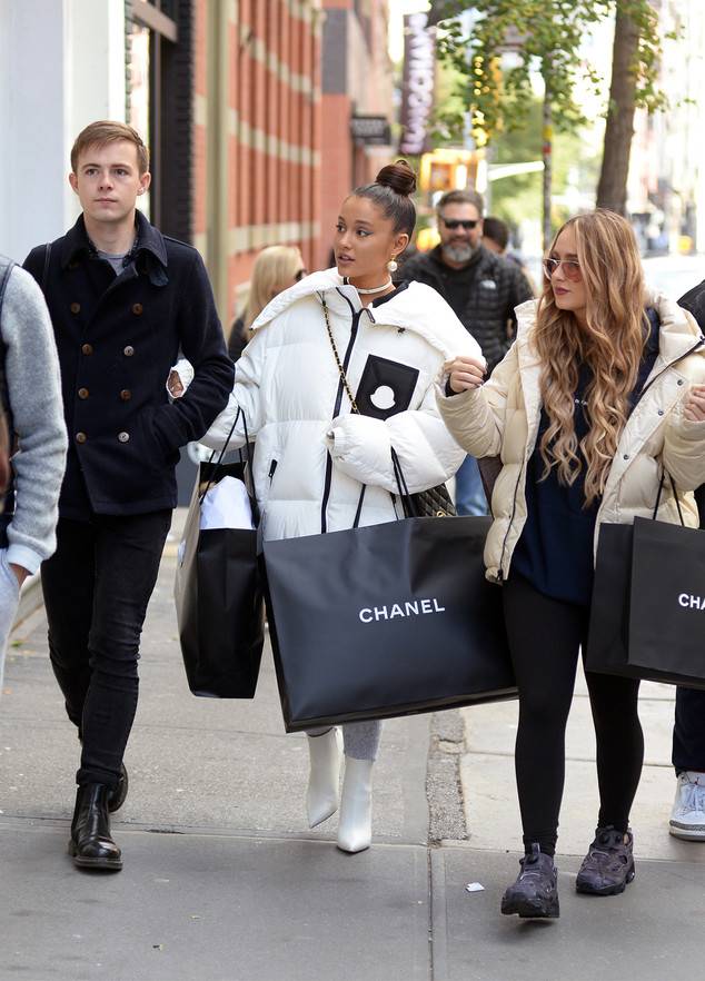 Ariana Grande Enjoys Some Retail Therapy After Pete Davidson Speaks Out About Breakup