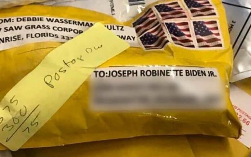 US mail bombs: Suspect packages sent to Robert De Niro and former Vice President Joe Biden
