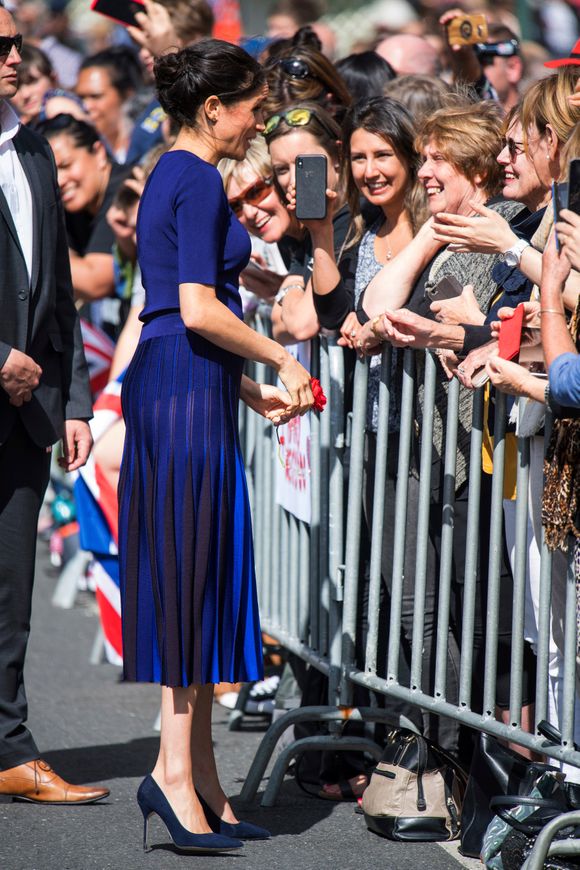 Duchess Meghan turns heads in see-through skirt during royal tour