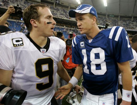 Peyton Manning congratulates Drew Brees for passing yards record in hilarious video