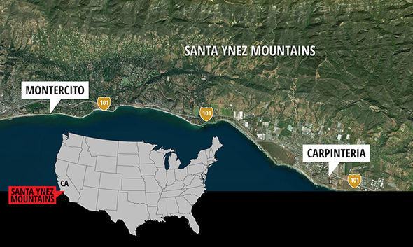 California mudslide: 17 dead, 24 missing and 300 trapped as mud river engulfs Montecito