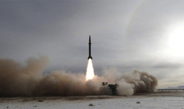 China releases pictures of ballistic missiles in threat they can strike ANYWHERE in world