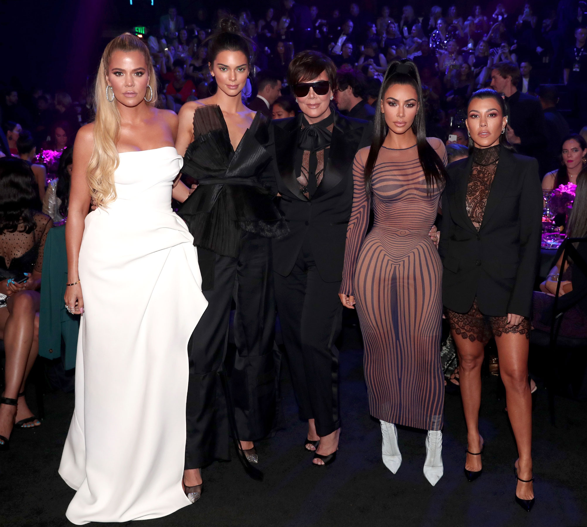 Kim Kardashian Says Our Hearts Are Broken as She Accepts Peoples Choice Award with Family