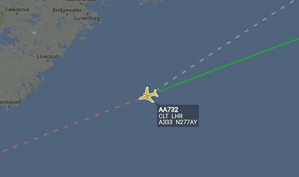 BREAKING: Confusion as flight to Heathrow DIVERTED midway across Atlantic
