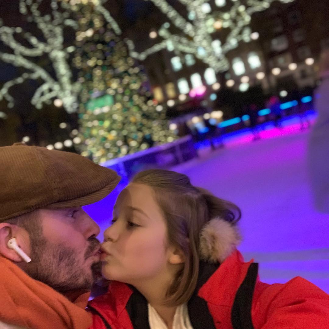 Celebrities jump to David Beckham’s defence after criticism for on-the-lips kiss