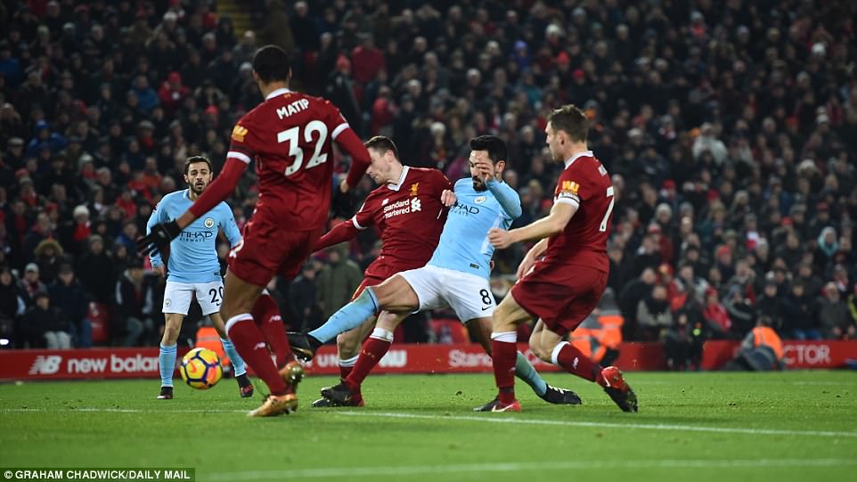 Liverpool 4-3 Manchester City: Reds hold on at Anfield