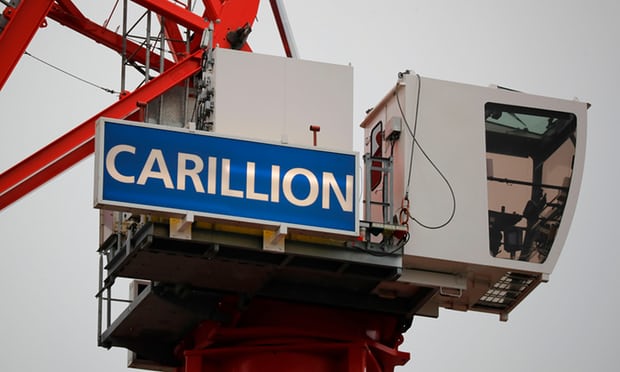 Thousands of jobs at risk as Carillion goes into liquidation