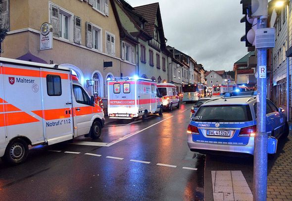 47 children injured in school bus crash in Germany - 10 in serious condition