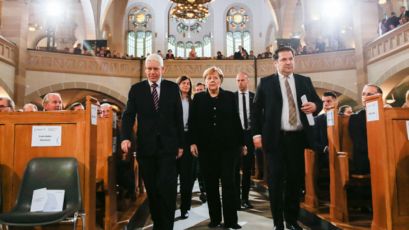 Germany: Merkel warns of modern racism on Kristallnacht 80th