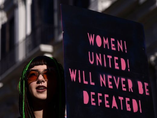 'This is about equality': Activists take to the streets for Women's March